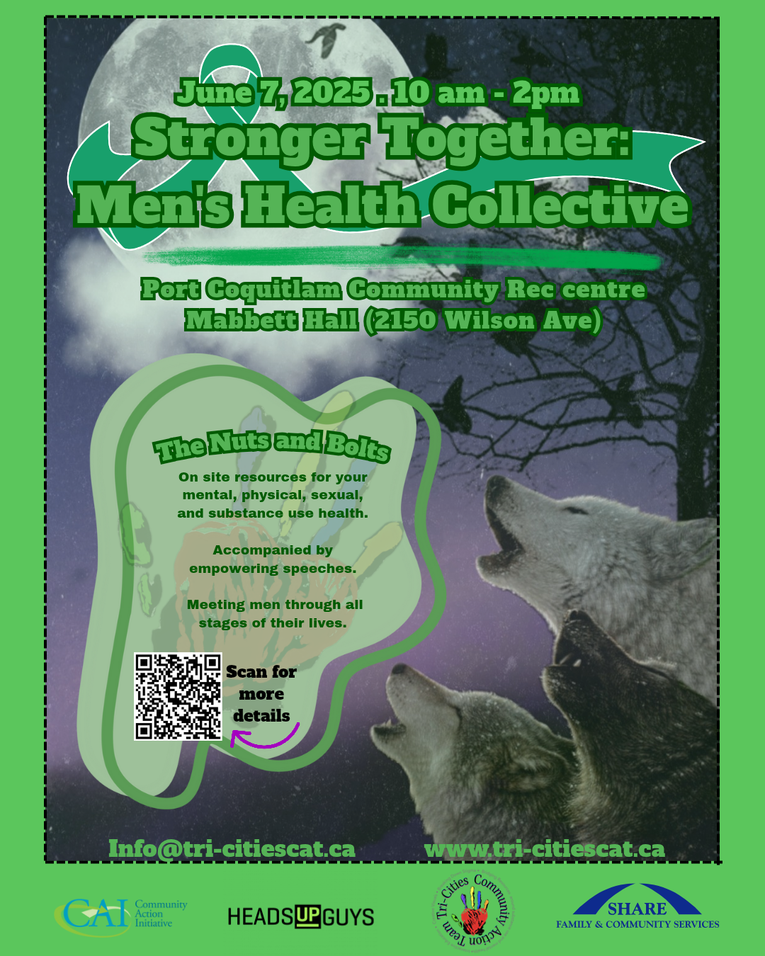 Stronger Together: Men’s Health Collective Event, June 7, 2025