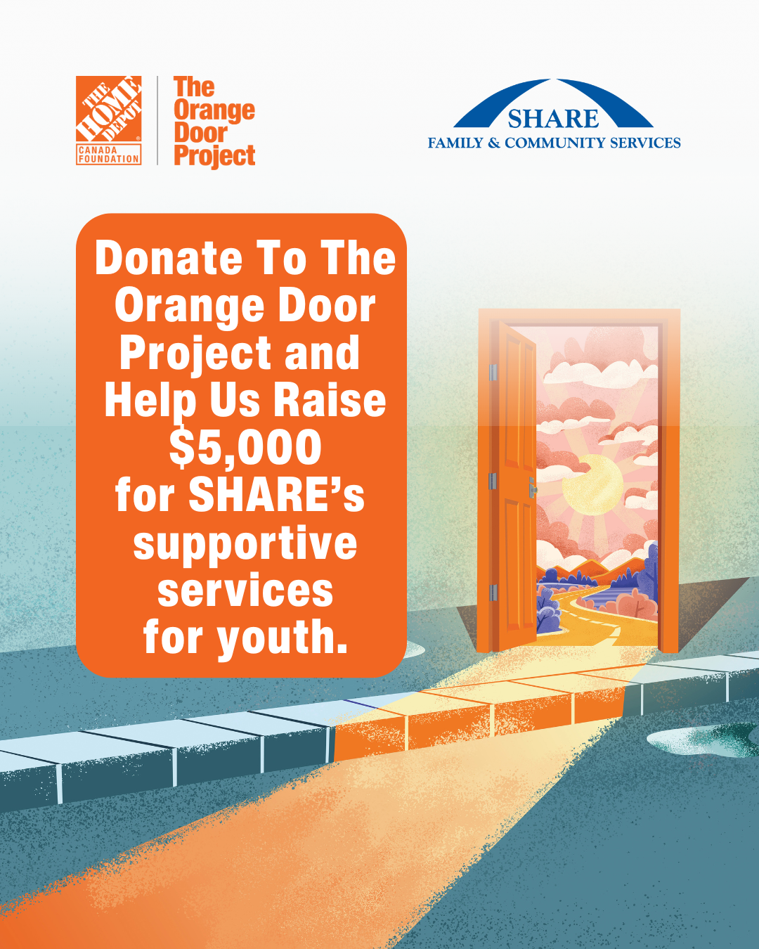 Orange Door Project Nov 12 - Dec 21
