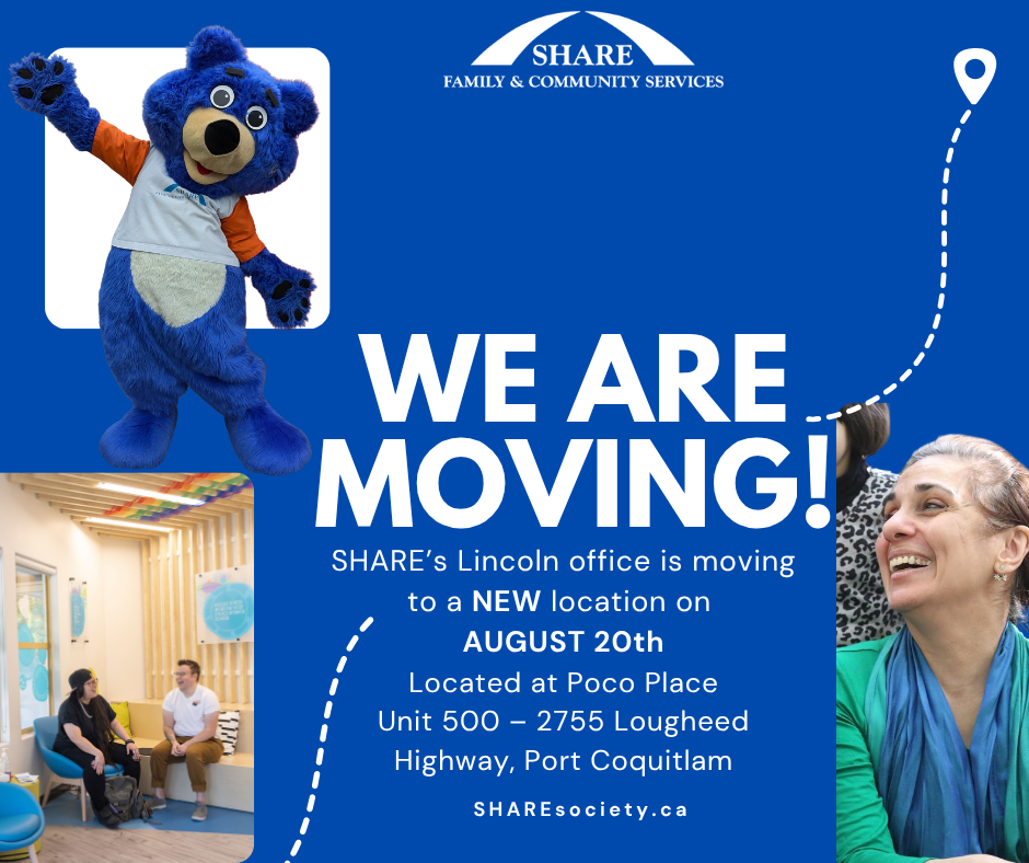 SHARE's Lincoln Office is Moving!