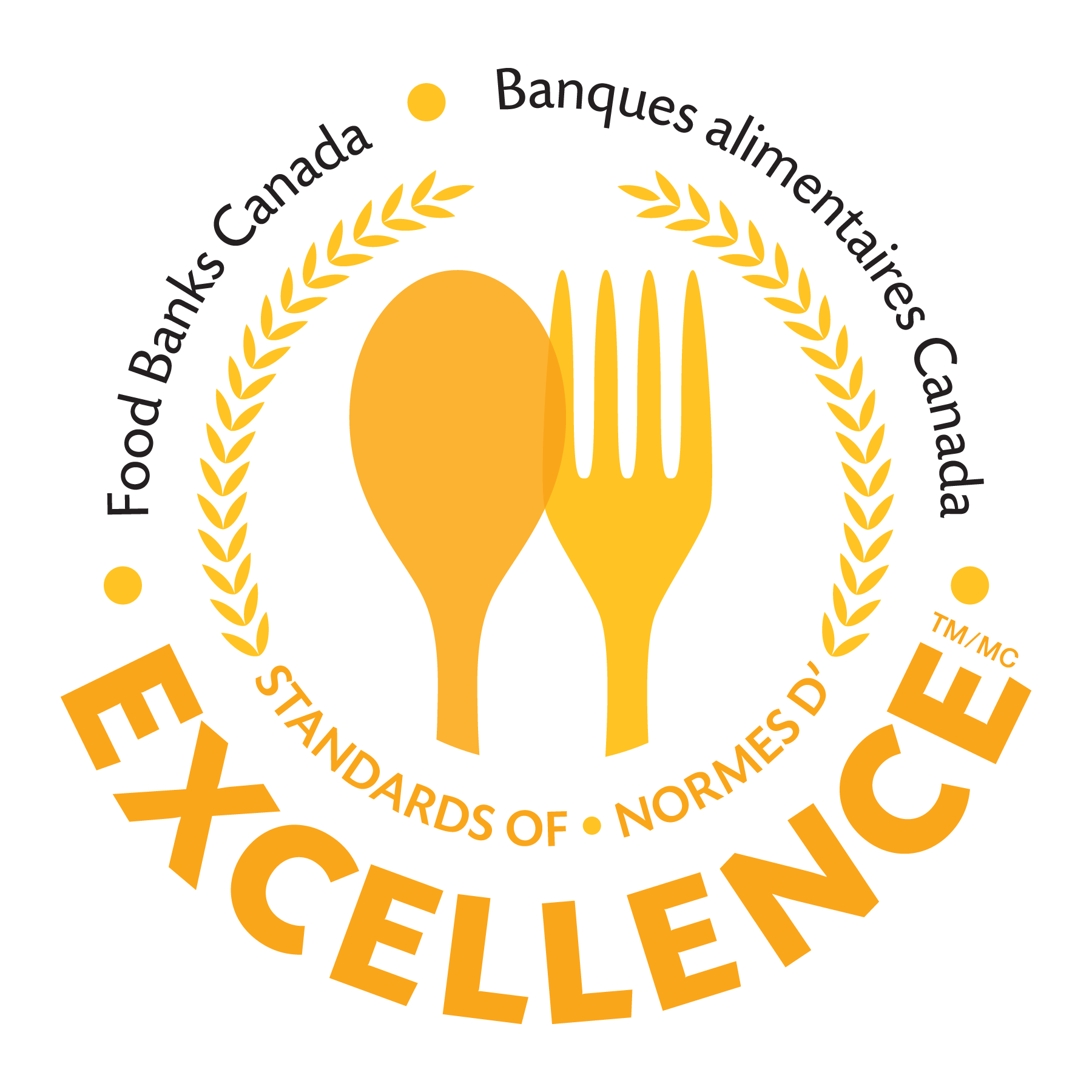 Food Banks Canada Standards of Excellence badge