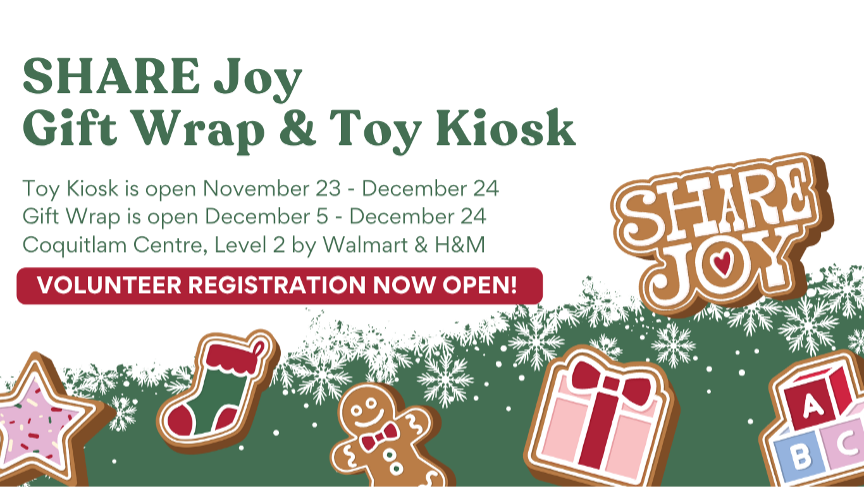 SHARE Joy Gift Wrap & Toy Kiosk
